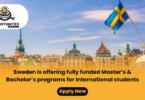 Axel Adler Scholarship 2025 at the University of Gothenburg, Sweden