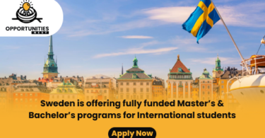 Axel Adler Scholarship 2025 at the University of Gothenburg, Sweden