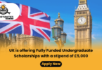 Edinburgh Global Undergraduate Mathematics Scholarship 2025