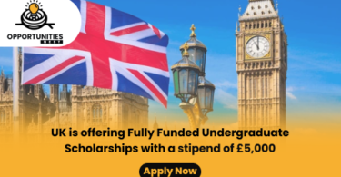 Edinburgh Global Undergraduate Mathematics Scholarship 2025