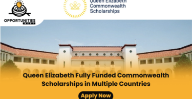 Queen Elizabeth Commonwealth Scholarships