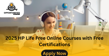 2025 HP Life Free Online Courses with Free Certifications