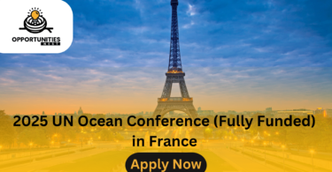 2025 UN Ocean Conference (Fully Funded) in France 2025 UN Ocean Conference (Fully Funded) in France