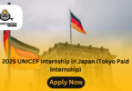 2025 UNICEF Internship in Japan (Tokyo Paid Internship)