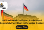 You can now envision your aspirations for studying abroad thanks to the Weidenfeld Hoffmann Scholarships and Leadership Program 2025. For intellectually gifted individuals around the world, the UK's Weidenfeld-Hoffmann Scholarships 2025 offer a fantastic chance. The UK is accepting applications for fully financed scholarships. 100% of the study tuition and extra funding for living expenses will be covered by the UK scholarship for overseas students. A fully funded scholarship to study in the UK for free is offered by the Weidenfeld-Hoffmann Scholarships and Leadership Program 2025. Scholarships are given out for the full length of the Masters and MPhil program (see below for a list of qualifying courses). Oxford University offers free education to those who qualify for the Weidenfeld-Hoffmann Scholarships 2025. The University of Oxford wants to create a remarkable, engaged community of leaders capable of making a significant impact on the world. Qualifications for Eligibility: Students who are interested in applying for the Oxford scholarship in the UK should review the prerequisites and criteria listed below before beginning the application process. The following is a list of requirements for eligibility in the Weidenfeld-Hoffmann scholarship program. Qualifications for the 2025 Weidenfeld Hoffmann Scholarships: In order to enroll in a new graduate program at the University of Oxford, you must apply. This Weidenfeld Oxford University scholarship is not available to students who are currently enrolled at Oxford University. The Oxford Weidenfeld Hoffmann Scholarships and Leadership Program 2025 is only open to applicants who reside in the nations on the list. Students are required to return home after earning their degrees. Successful candidates must have a strong willingness to use their chosen career to benefit the world. Candidates should be able to demonstrate how their field of study relates to their long-term professional goals and how they see their work improving their nation. Applicants may also be Oxford University Weidenfeld-Hoffman scholars. After completing their training, applicants should go back to their home country. Benefits of postgraduate education Advantages of the UK's Oxford Weidenfeld-Hoffmann Leadership Program and Scholarships: The entire cost of college and university will be covered by the Oxford-Weidenfeld and Hoffmann Scholarship and Leadership Program. The Weidenfeld Hoffmann fellowship is open to applicants from developing and low-income nations. All fees will be waived for students. Additionally, they will earn £19,237 (Euros) for living expenses. The Oxford Hoffman scholarship will be awarded for as long as the agreed-upon course's fees are due. Candidates have the chance to study the history and culture of Europe. The University of Oxford's Weidenfeld-Hoffmann scholarships provide the chance to study in the UK for free. How to Apply: Online applications are accepted for the 2025 Weidenfeld-Hoffmann Scholarships at the University of Oxford. By clicking the Apply Now button below, students can apply via the official website. The scholarship does not have a distinct application procedure. In the Scholarships part of the University of Oxford graduate application form, candidates must choose the Weidenfeld-Hoffmann Scholarships and Leadership Program in order to be eligible for this Weidenfeld Hoffmann award. Fill out all the necessary fields, such as those for personal information, academic history, volunteer and professional experience, and other prerequisites. Please ensure that the Weidenfeld-Hoffmann Scholarships Statement is filled out and uploaded. Provide the necessary files in PDF format. Students must submit their full applications for the Oxford University Weidenfeld Hoffmann Scholarships in the UK by December 2024 or January 2025, as per the course deadline. Scholarships from Weidenfeld-Hoffmann 2025 Due date: As stated in the course deadline, the Weidenfeld Hoffmann Scholarships are due between December 2024 and January 2025. Candidates must take part in the online scholarship interview in April 2025 if they are selected for the Weidenfeld Hoffmann scholarship.