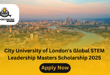 City University of London's Global STEM Leadership Masters Scholarship 2025