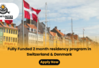 Collide Residency Program 2025 in Switzerland & Denmark