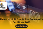 Elements of AI Free Online Course with Certificate 2025