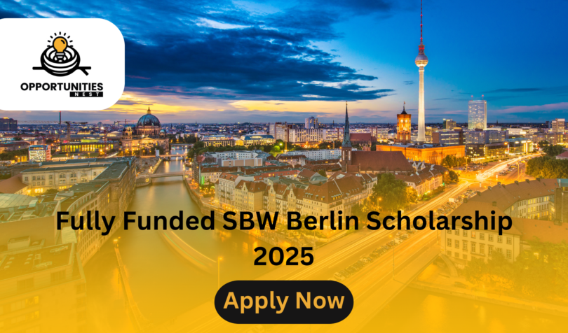 Fully Funded SBW Berlin Scholarship 2025