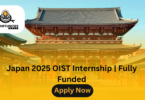 Japan 2025 OIST Internship | Fully Funded