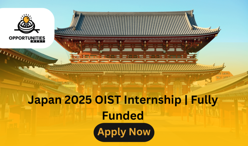 Japan 2025 OIST Internship | Fully Funded