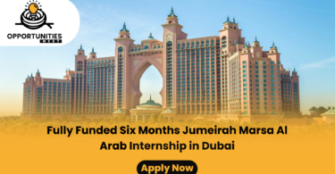 Jumeirah Marsa Al Arab Internship 2025 in Dubai