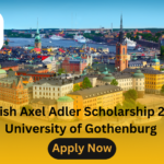 Swedish Axel Adler Scholarship 2025 | University of Gothenburg