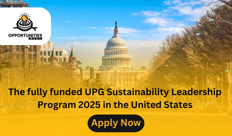 The fully funded UPG Sustainability Leadership Program 2025 in the United States