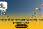 UNICEF Youth Foresight Fellowship | Paid program | 2025