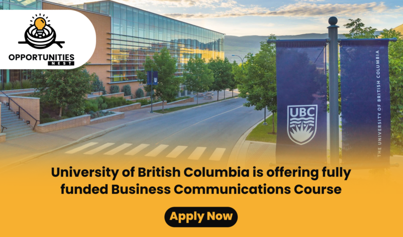 University of British Columbia Business Communications Course 2025