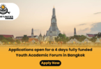 Youth Academic Forum 2025 in Bangkok, Thailand