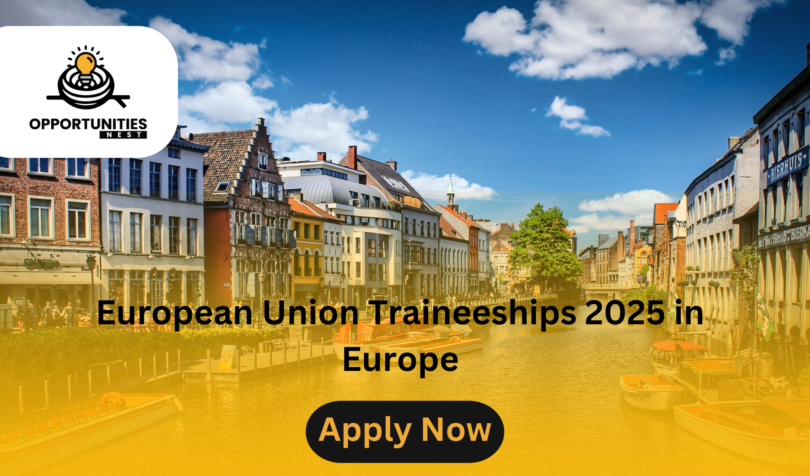 European Union Traineeships 2025 in Europe