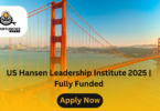 US Hansen Leadership Institute 2025 | Fully Funded