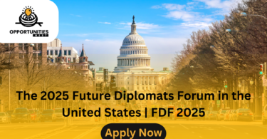 The 2025 Future Diplomats Forum in the United States | FDF 2025