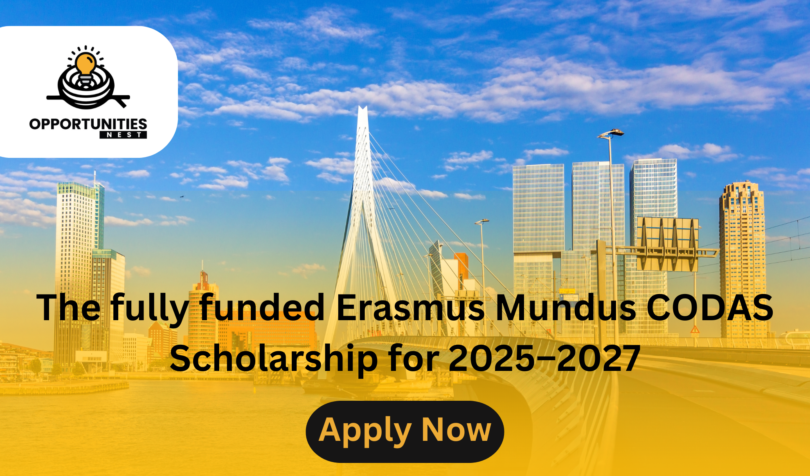 The fully funded Erasmus Mundus CODAS Scholarship for 2025–2027