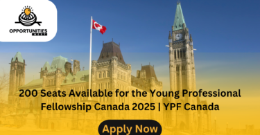 200 Seats Available for the Young Professional Fellowship Canada 2025 YPF Canada