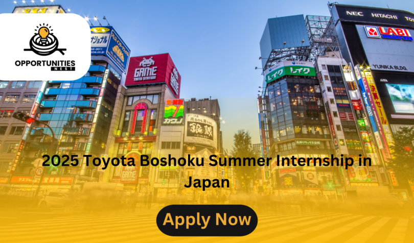 Toyota Boshoku Summer Internship in Japan 2025