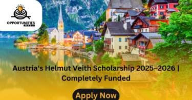 Austria's Helmut Veith Scholarship 2025–2026 | Completely Funded