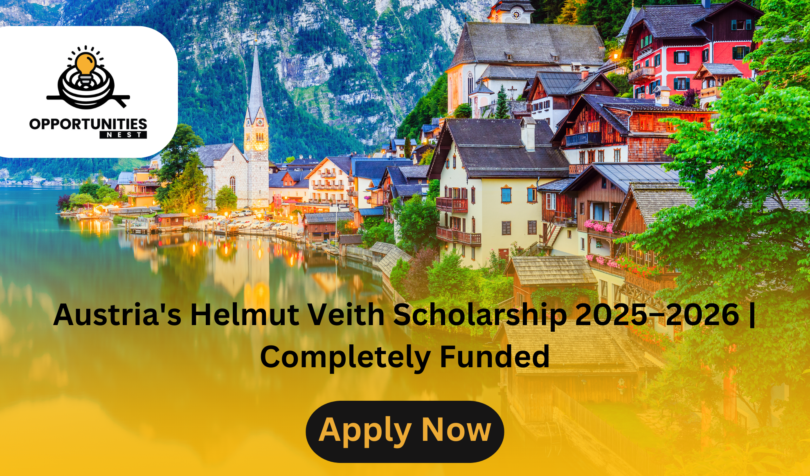 Austria's Helmut Veith Scholarship 2025–2026 | Completely Funded