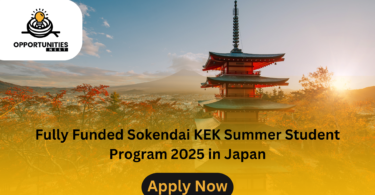 Fully Funded Sokendai KEK Summer Student Program 2025 in Japan