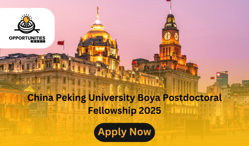 China Peking University Boya Postdoctoral Fellowship 2025