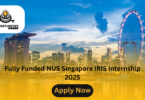 Fully Funded NUS Singapore IRIS Internship 2025