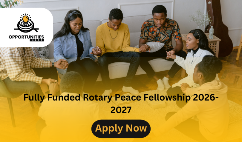 Fully Funded Rotary Peace Fellowship 2026-2027