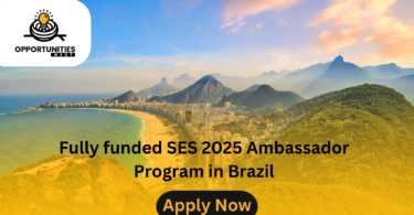 Fully funded SES 2025 Ambassador Program in Brazil