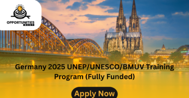 Germany 2025 UNEP/UNESCO/BMUV Training Program (Fully Funded)