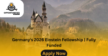 Germany's 2026 Einstein Fellowship | Fully Funded