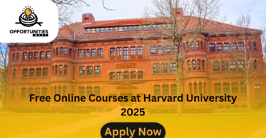 Free Online Courses at Harvard University 2025