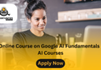 Online Course on Google AI Fundamentals AI Courses