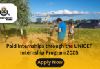 Paid Internships through the UNICEF Internship Program 2025