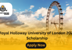 Royal Holloway University of London 2025 Scholarship