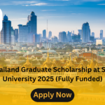 Thailand Graduate Scholarship at SIIT University 2025 (Fully Funded)