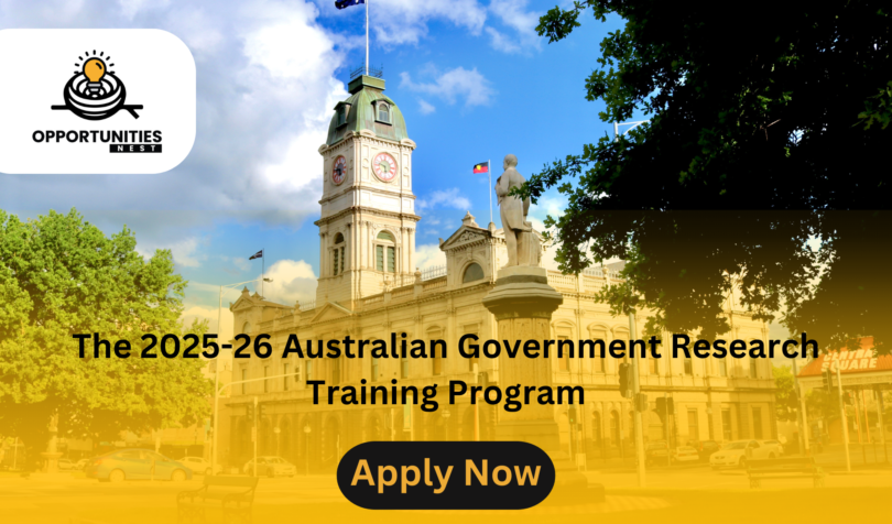 The 2025-26 Australian Government Research Training Program