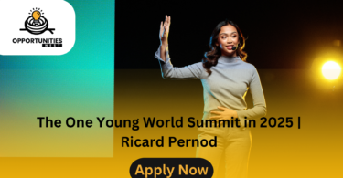 The One Young World Summit in 2025 | Ricard Pernod