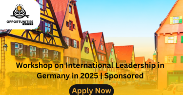 Workshop on International Leadership in Germany in 2025 | Sponsored