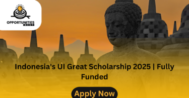 Indonesia's UI Great Scholarship 2025 | Fully Funded