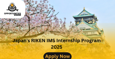 Japan's RIKEN IMS Internship Program 2025