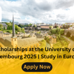 Scholarships at the University of Luxembourg 2025 | Study in Europe