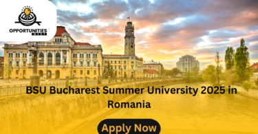 BSU Bucharest Summer University 2025 in Romania