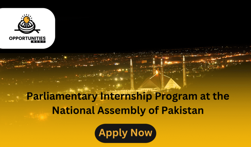 Parliamentary Internship Program at the National Assembly of Pakistan