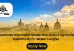 Colombian Government Scholarship 2025 Fully Funded Opportunity for Master’s Degree